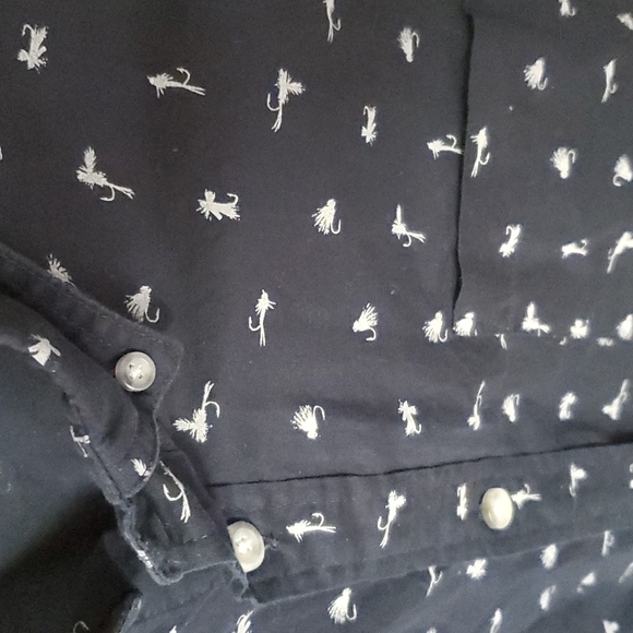 Eddie Bauer fly fishing short sleeve shirt - Picture 3 of 7